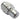 Koolance QD2H Male Quick Disconnect No-Spill Coupling, Male Threaded G 1/4 BSPP