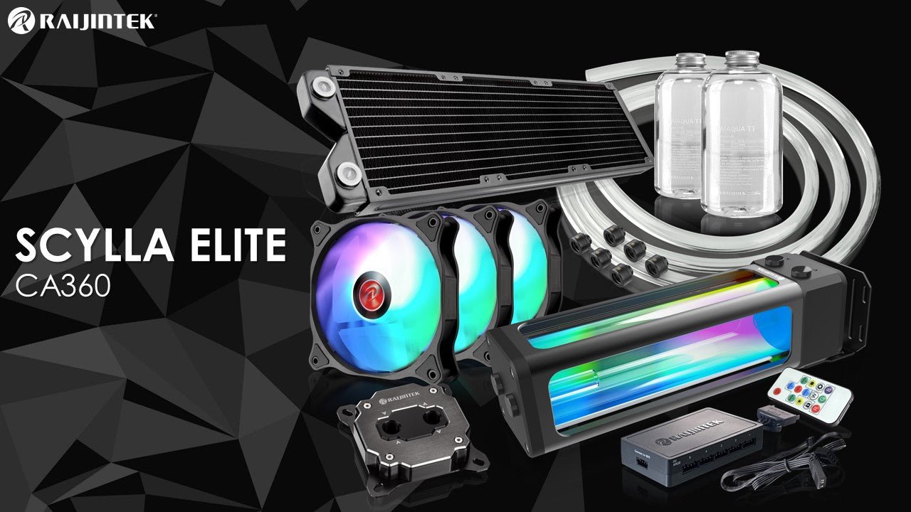 Rajintek SCYLLA ELITE CA360 Kit (Soft tube) - Thumbnail 5