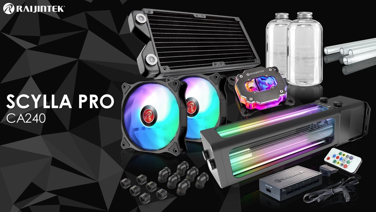 Raijintek SCYLLA PRO CA240 Kit (Hard tube) - Thumbnail 4