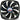 Scythe "KAZE MARU 2" Slip Stream 140mm Case Fan - PWM w/ Adjustable VR - Sleeved