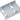 Silverstone 3.5" to 2x 2.5" Bay Converter - Grey