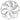 SilverStone Adjustable Bullet Hub 92 mm Case Fan in 80mm Frame with Controller - White