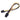 Silverstone PP07-IDE6BG Sleeved PCIE 6pin Connector - 250mm - Black/Gold