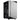 Silverstone SETA A1 Mid - Tower ATX Case, Tempered Glass Side Panel, Silver on BlackSST-SEA1SB-G