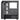 Silverstone SETA A1 Mid - Tower ATX Case, Tempered Glass Side Panel, Titanium on blackSST-SEA1TB-G
