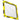 SilverStone SP-FF124 Noise Absorbing Fan Filter for 120mm Fans - Black/Yellow