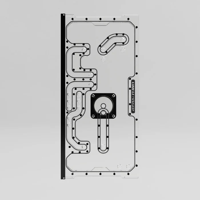 Stealkey Customs Lian Li O11 Dynamic EVO XL x Stealkey Crosscool II Distribution Plate - Thumbnail 4