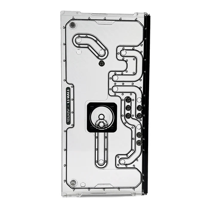 Stealkey Customs Lian Li O11 Dynamic EVO XL x Stealkey Crosscool II Distribution Plate - Thumbnail 2