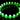 Night Magic - 20 LED Light Chain - Sleeved - GreenNMAGIC-GN-D