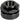 Swiftech Lok-Seal Quick Disconnect Non Spill Couplings - Bulkhead End Cap - Black