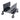 SYBA All Metal Heavy Duty CPU Stand/Roller with Castors - BlackSY-ACC65063
