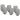 Thermal Grizzly DeltaMate Extender - MF28 - Matt Nickel - 6 PackTG-DM-FIT-6208