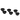 Thermal Grizzly DeltaMate Plug - Black - 6 PackTG-DM-FIT-6009