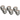 Thermal Grizzly DeltaMate Rotary - 90° - Matt Nickel - 6 PackTG-DM-FIT-6203