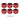 Thermaltake Pacific C-PRO G1/4 PETG Tube 16mm OD Compression – Red (6-Pack Fittings)