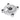 Thermaltake Riing Quad 14 RGB Radiator Fan TT Premium Edition 3 Pack - WhiteCL - F101 - PL14SW - B