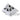 Titan Pyramid USB Multi-Angle Phone Cooler - White