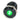Vandal Resistant Illuminated Momentary Switch - Black - 22/19mm Green Dot