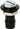 Swiftech 1/2 in. Barb Remote Fill-port, Black Anodized Aluminum Body