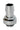 Swiftech G 1/4 x 1/2 inch Barb Tall Body, High Polish Chrome Plated Brass Fitting