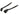 3-Pin Fan Extension Cable 12" Black - Sleeved