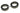 Phobya Spacer Sleeves Brass Black Nickel Plated (2 Pieces)