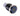 Vandal Resistant Illuminated Latching Switch - Black - 18/16mm - Blue Ring