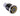 Vandal Resistant Illuminated Momentary Switch - Black - 18/16mm - Orange Ring