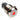 Vandal Resistant Illuminated Momentary Switch - Silver - 18/16mm - Red Dot