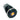 Vandal Resistant Illuminated Latching Switch - Black - 18/16mm - Orange Dot