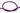 Masterkleer Tubing PVC 19/13mm (1/2"ID) UV-reactive Purple 3,3m (10ft) - "Retail Package"