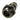 Phobya 13mm (1/2') Fitting G3/8 with O-Ring (High-Flow) - Black Nickel