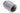 Phobya Extension G1/4 to G1/4 - 25mm - Knurled - Silver Nickel Plated