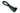Phobya SATA 3.0 Connection Cable With Safety Latch 45cm - Black Sleeved