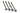 Phobya Screw UNC 6-32 x 40 Cross-Slotted Black Nickel (4pcs)