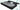 Retractible Triple Fan Notebook Cooling Pad with Aluminum Top Plate - Black