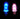 Dual Color Blue/Red LEDs - 3MM