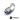 Bitspower G1/4 Silver Shiny Dual Rotary 45-Degree Compression Fitting-ID 7/16" OD 5/8"
