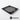 Bitspower Mesh Radguard 120 (1 x 120mm) - Black Aluminum, Matt Black Mesh - Honeycomb