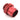 Bitspower Premium G1/4" "Stubby" High Flow 1/2" Fitting - Deep Blood Red