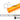 Bitspower None Chamfer Crystal Link Tube-Length 500mm (ICE Orange)