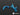 Bitspower Premium Reservoir Mount Abrasive Blue