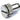 Bitspower Silver Shiny Sealing Plug - 3/8