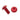 Button Head Cap Screw  M4 x .7 x 12mm - Anodized Red Aluminum - Set of 4