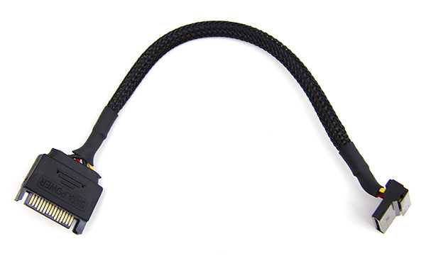 SATA Power Cable to T-SATA Power - Sleeved PPCS-SATA-TSATA ...