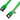Serial ATA 3.0 600Mb/s Cable w/ Metal Latch - Straight to Straight Angle - 6" - UV Green