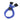 ModRight CableRight Single Braid 4-Pin to Dual Sata Connector Adapter - Blue
