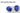 Enzotech Compression Fitting G 1/4 Thread - for 3/8" ID and 5/8" OD Tubing - Blue