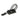Adjustable Cable Clamp - Black (85mm)