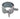 Primochill Metal Reusable Hose Clamp [19mm, 3/4